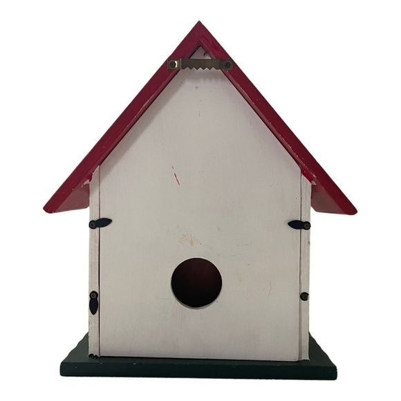 Bird House Clock Indoor Table Clock Wall Clock Wooden Bird Nest Clock Home Decor - Picture 3 of 3